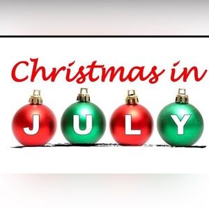 My Christmas in July box for @adreamerschase (Mel) show July 27